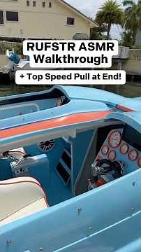 Everyone asked for a top speed run - here you go! #horsepower #speedboat #lakelife #mercuryracing