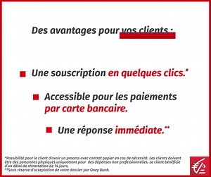 Le saviez-vous ? 72% des consommateurs souhaitent pouvoir payer en plusieurs fois ! Avec le paiement fractionné 3x 4x Oney, profitez d’une solution rapide et facile à utiliser pour répondre au besoin de vos clients. De votre côté, bénéficiez d’un système sécurisé, sans frais et qui vous garantit le versement des fonds en 48h. En savoir plus 👉 https://fcld.ly/eovr2ra #PUB #VousEtreUtile | Caisse d'Epargne