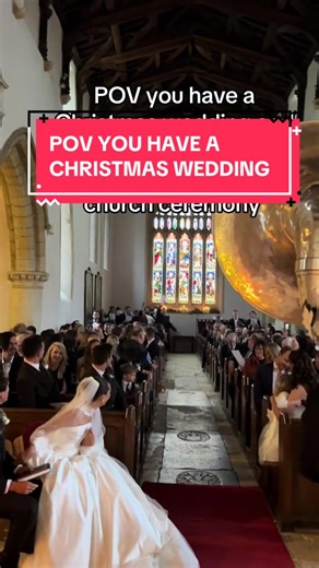 POV: Planning a Christmas Wedding Ideas