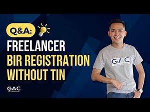 Freelancer BIR Registration without TIN