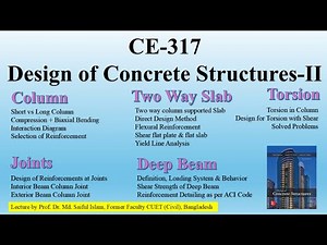 L-5 Two way column supported slab, Direct Design Method, Flexural Reinforcement /CE-317/MSI/L-3 T-II