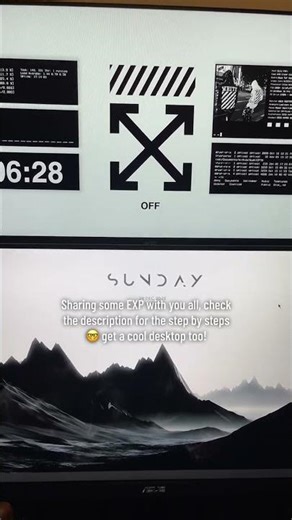 Exp Drop of the day: cool desktops from wallpaper engine on steam!