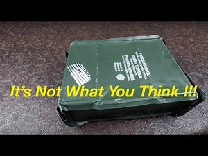 MRE Review 2015 Italian Armed Forces Combat Ration 24 Hour