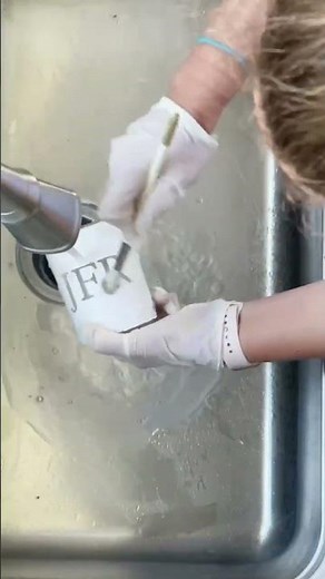 Monogrammed Whiskey Glasses