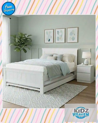 Artiss King Single Bed Frame and Bedside Table