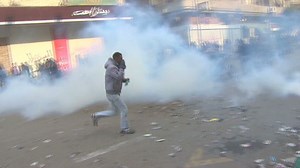 Walking through Tahrir Square