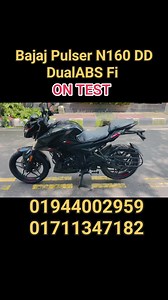 #Bajaj_Pulser_N160_DD_DualABS_Fi_2023 #Bajaj শোরুম থেকে নেয়া...