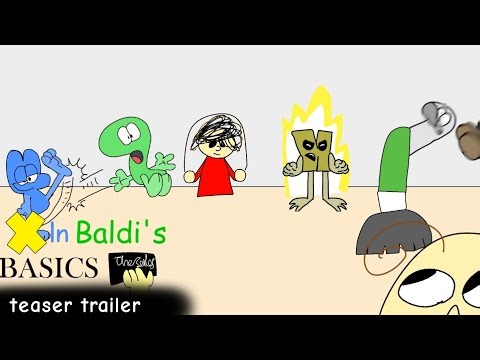 X in baldi's basics Teaser trailer