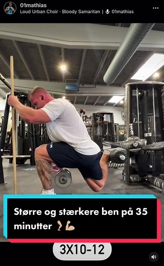 Effektiv bentræning på 35 minutter