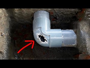Even American Plumbers Don't Know This Amazing Plastic Pipe Repair Technique