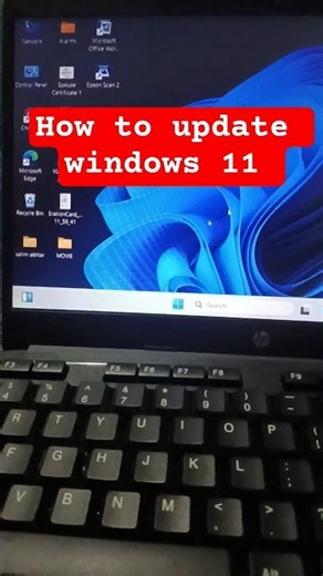 How To Update Windows 11 Laptop/PC 💻#computer #laptop #computereducation # #systemupdate #trick