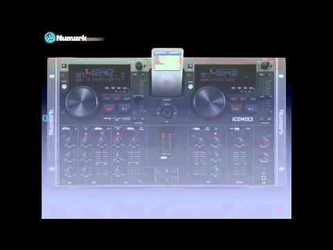 Numark iCDMIX3 - Dual MP3 CD Performance System with iPod Dock for DJs - Product Overview Video