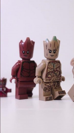 The Evolution of LEGO Baby Groot!