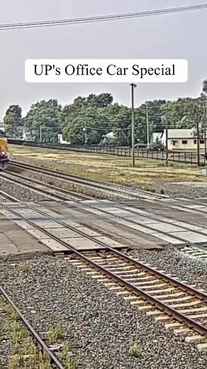 Union Pacific, Office Car Special at Kearney, NE #trains #kearneynebraska #webringthetrainstoyou #virtualrailfan #railroads #railfans #foryoupage #traintok #railfansoftiktok