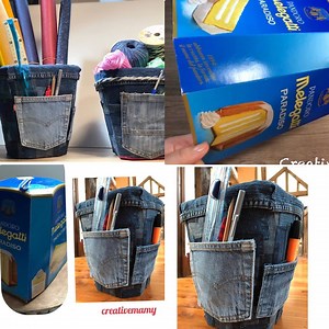 114K views · 1.3K reactions | Creativemamy Christmas DIY Have fun with Maria Veneziano to recycle a panettone/pandoro cardboard box Enjoy with Creativemamy Please follow us on YouTube and Instagram www.youtube.com/c/creativemamy www.instagram.com/creativemamy Music  Pick Up the Pace Global Genius  | CreativeMamy | Facebook