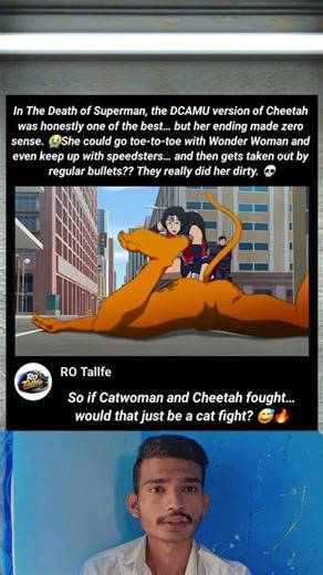 In The Death of Superman, the DCAMU version of Cheetah was honestly one of the best… but her ending