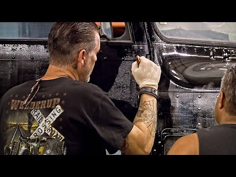 Watch A Major Paintjob Mistake Become Inspiration For A Great Look | Vegas Rat Rods