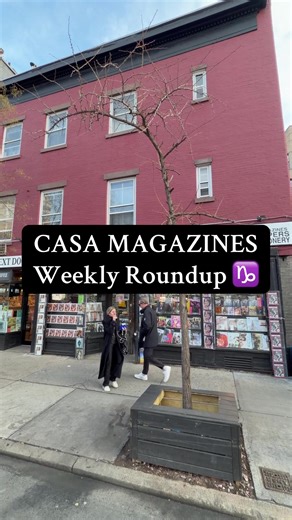 Weekly Roundup by Casa Magazines ♑️ Gayletter, Rolling Stone UK, Dazed, and many more! email casa[at]casaiconic[dot]com for shipping #newsstand #magazine #newspapers #zine #newyorkcity
