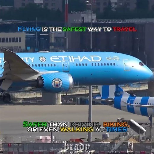 Why flying is safer than you think! | Do you enjoy the safety that planes offer?⬇️✈️🤩