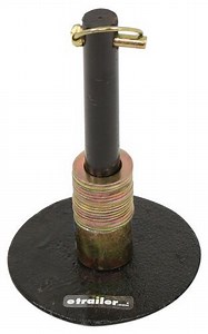 Replacement Plow Shoe Assembly for Western Snow Plow - 5-11/16" Diameter - Qty 1 SAM Snow Plow Parts