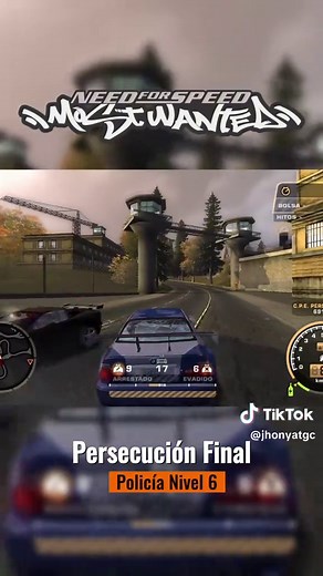 Need For Speed Most Wanted (2005) - Persecución FInal (Policía Nivel 6) #needforspeed #nfs #nfsmostwanted #razor #PersecucionFinal #blacklist #MostWanted #FinalChase #HeatLevel6 #Cross