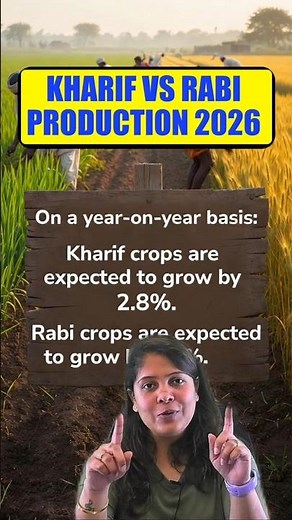 Kharif vs Rabi Crops Production 2026 Explained for UPSC