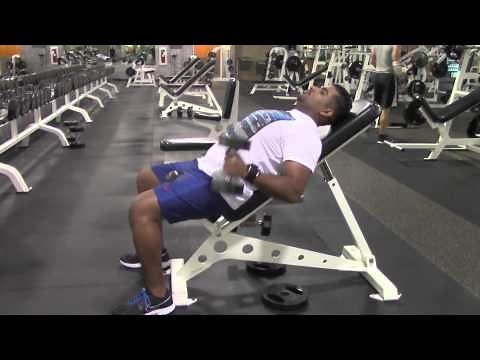 INCLINE HAMMER CURLS