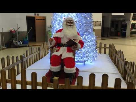 Automate Père Noël taille humaine