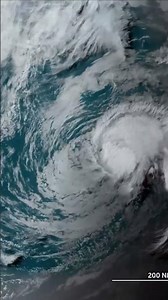 24 hour satellite imagery of Tropical Storm Don #weather #hurricane #viral
