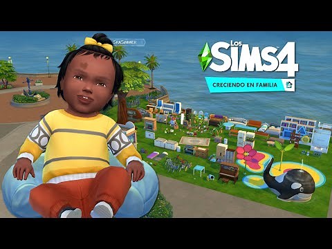REVIEW del CAS Y MODO CONSTRUIR 👶 Los Sims 4 Creciendo en Familia