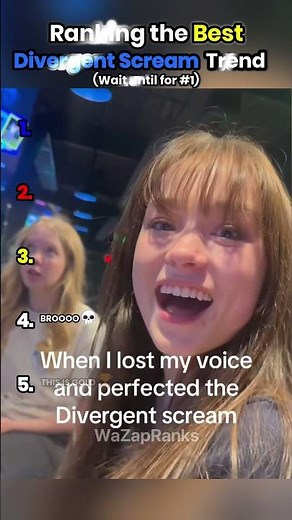 Everyone Disagrees With My #1 😳 (Divergent Scream Ranking) | Part 2