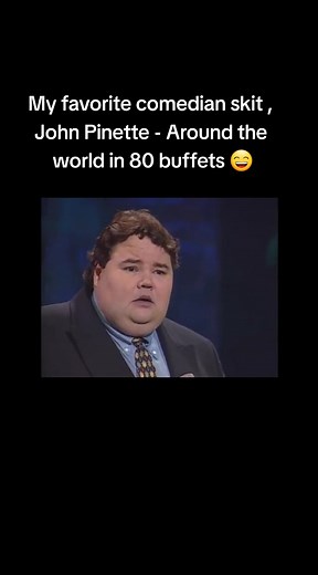 Best comedian skit John Pinette 1995 #comedy #standup #standupcomedy #buffet #comedian #chinesefood #sushi #allyoucaneat #lol #laugh