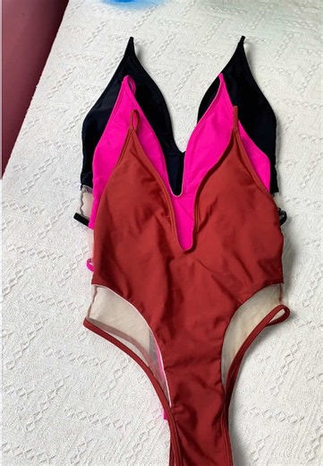 Slip into this sleek yet sexy one-piece swimsuit this summer, and you'll turn heads everywhere you go!#vacations #summervibes #bikini #onepieceswimsuit #swimsuit