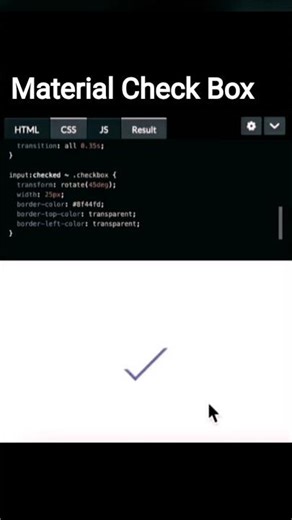 ☑️ Check Box #css #html #javascript #click #animation #tutorial #how #webdesign #webdevelopment #ui