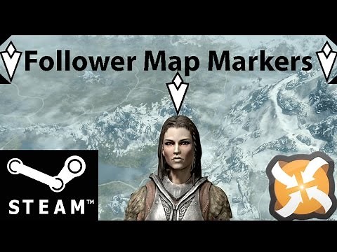 SKYRIM MOD: Follower Map Markers-Overview and Install Guide