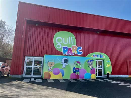 L’aire de jeux pour enfants Gulli Parc a ouvert dans cette zone commerciale du Pas-de-Calais