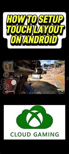 Touch Layout For Android xCloud Gaming (Arc raiders) #xcloud #gaming #arcraiders #betterxcloud
