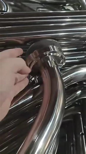 Let’s take a look at the pool ladders of finished product.