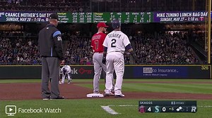 257K views · 537 reactions | The Mariners win a wild one vs. the Angels with a walk-off victory in the 11th. FINAL: 9-8. | Seattle Mariners Highlights | Facebook