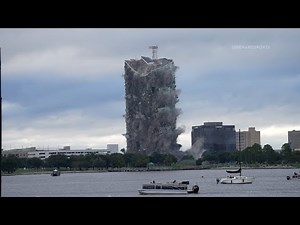 Capital One Tower demolition in Lake Charles, LA