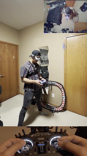 How Many Loops? ⬇️ #fyp #viral #drone #fpvdrone #fpv #tinywhoop