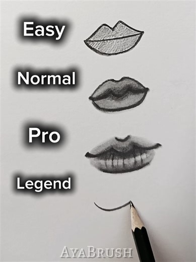 How to Draw Realistic Lips | Easy Sketch Tutorial