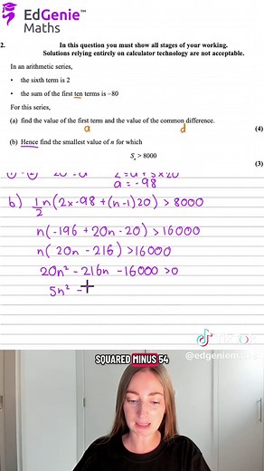 Master Sequences and Series for A Level Maths Success