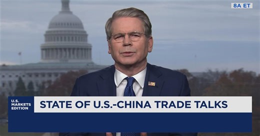 U.S. Markets Edition: China trade talks