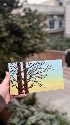 3D tree - Help me to reach 50 subscribers #art #viral #shorts #diy