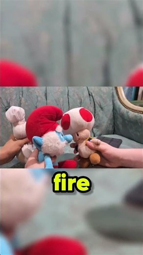 toads crashes out😂 #mario #supermariobros #marioplush #entertainment #toad #funny #shorts