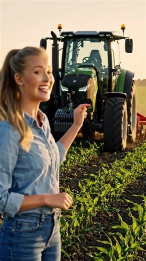 Smart Tractor in Action 🚜 | Future of Farming Technology #tractor #shorts