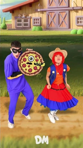 Cowgirl vs Pizza Song 🤠🍕 #kidsfun