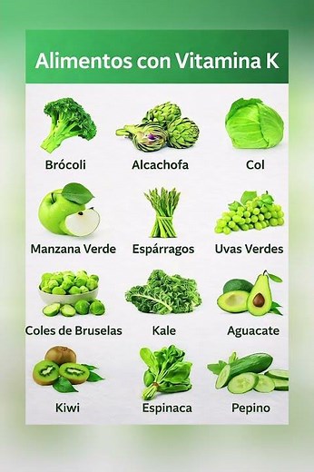 Mejores Fuentes de Vitamina K para una Salud Óptima #salud