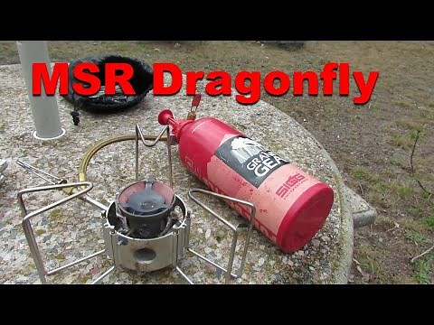 How to use MSR Dragonfly stove